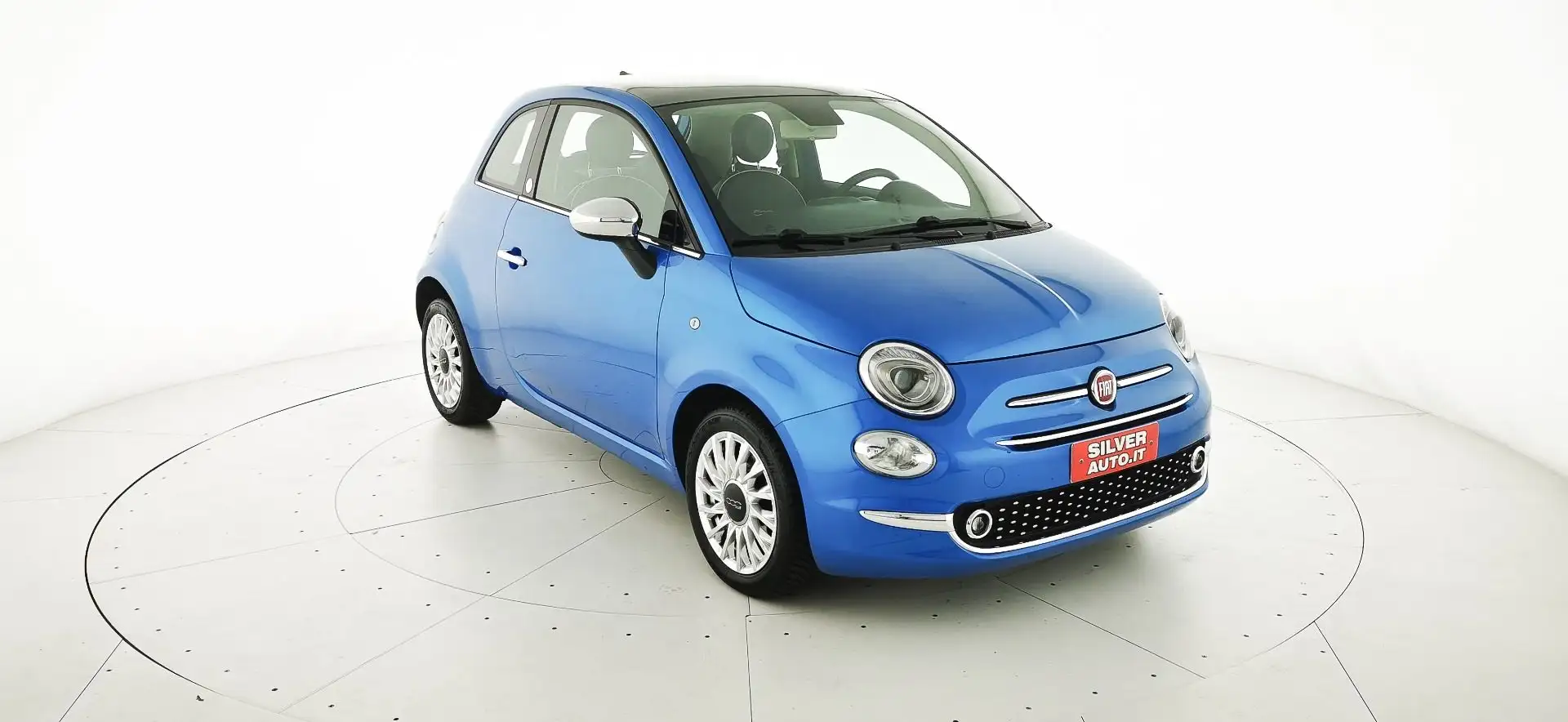 Fiat 500 1.2 Mirror Blu/Azzurro - 1