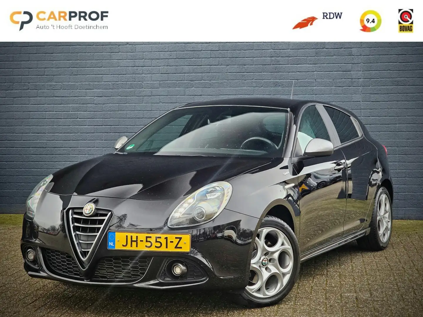 Alfa Romeo Giulietta 1.4 Turbo MultiAir SPRINT / NAVI / TREKHAAK Schwarz - 1