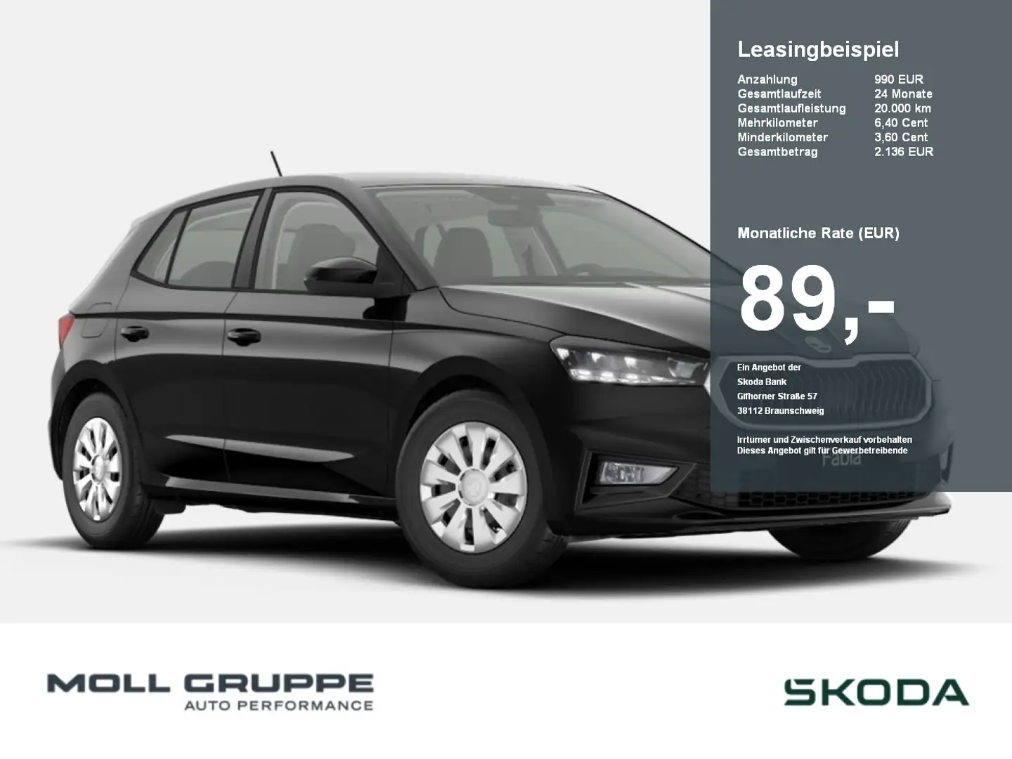 Skoda Fabia 1.0 MPI Essence LED PDC SHZ SOUNDSYS SPURH Schwarz - 1