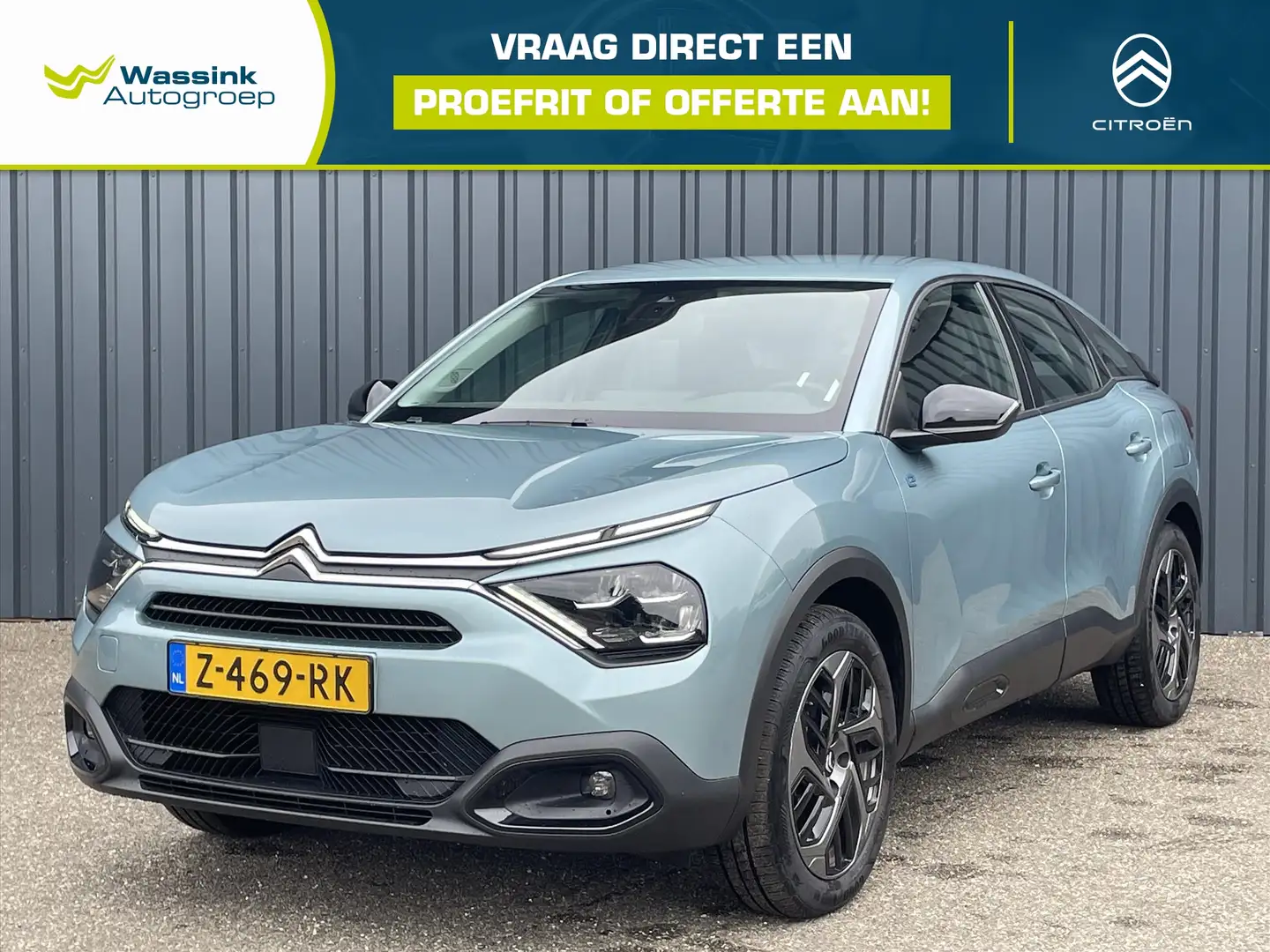 Citroen E-C4 Electric EV 50kWh 136pk You I Carplay I Camera I Navigatie Niebieski - 1