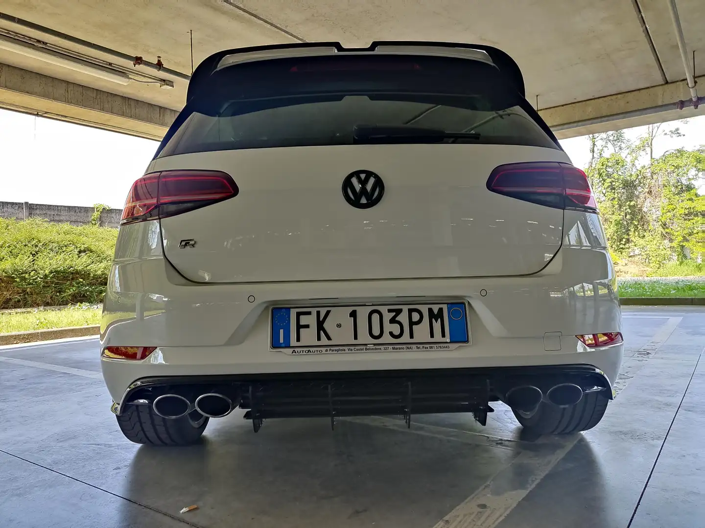 Volkswagen Golf R 7.5 RESTAILYNG 310 CV 4X4 Blanc - 1