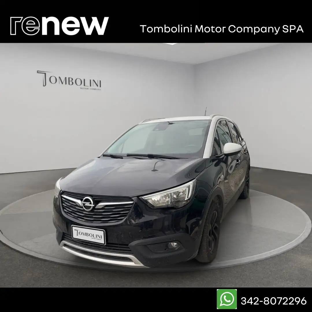 Opel Crossland X Crossland X 1.2 Innovation 83cv my18.5 GPL Nero - 1