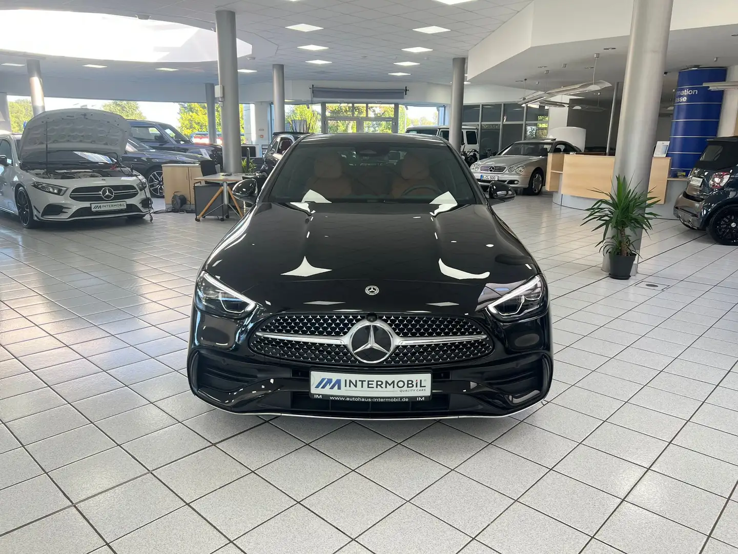 Mercedes-Benz C 220 d Lim AMG Advanced*LEDER*DISTR*AHK*360° Schwarz - 2