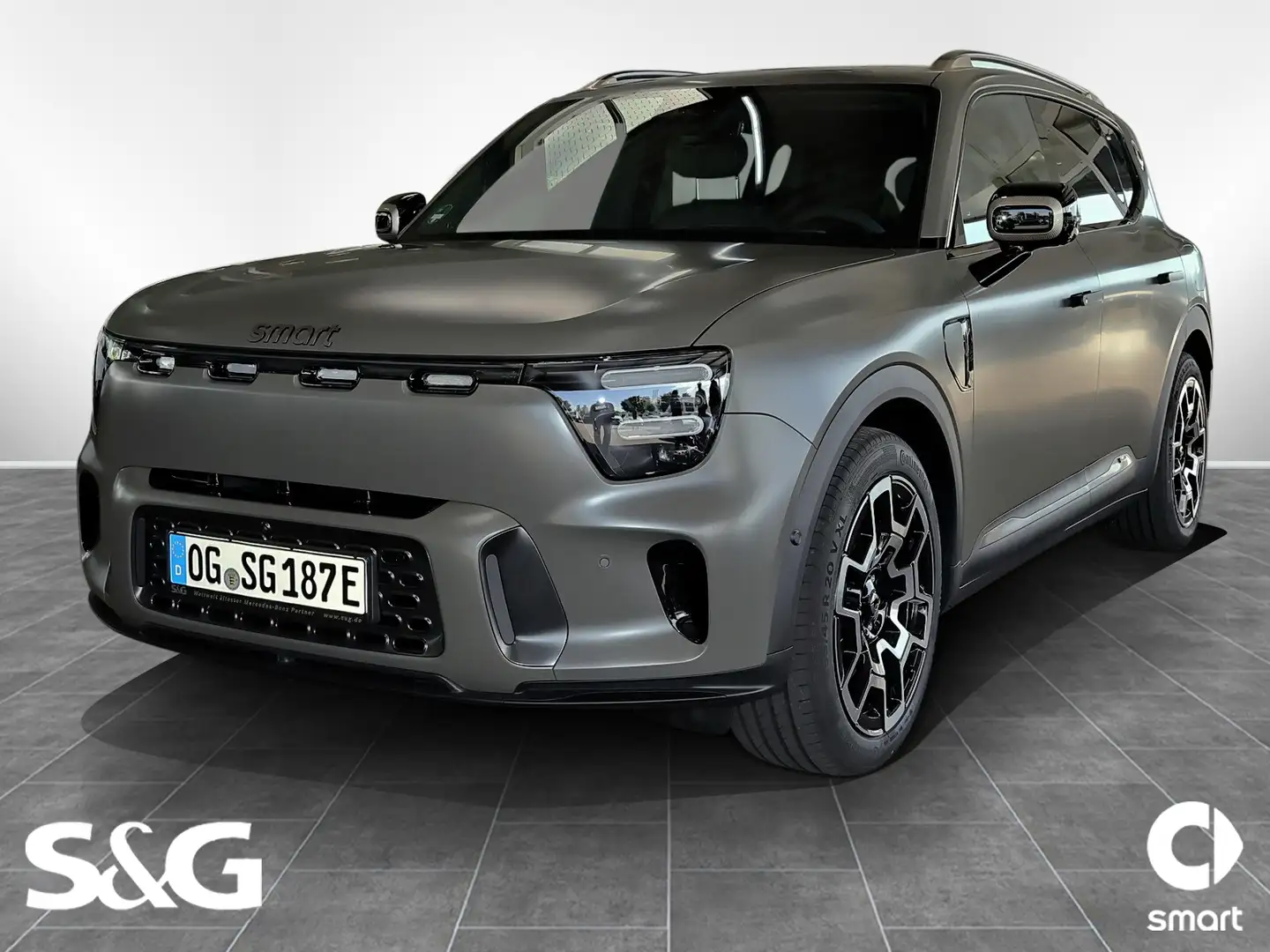 smart #5 SUMMIT EDITION 360°+Fahrassistenz+LED+Carplay Grün - 1