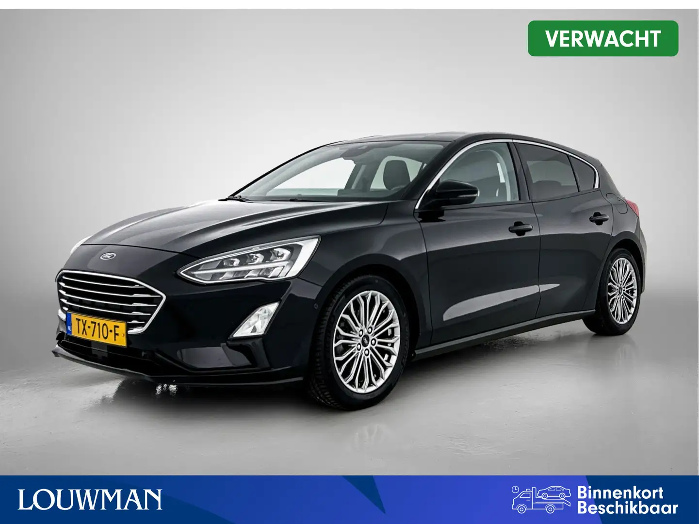 Ford Focus 1.0 EcoBoost Titanium Business | Navigatie | Trekh Zwart - 1