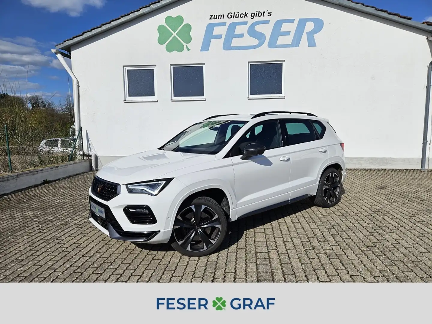 CUPRA Ateca 2.0 TSI DSG AHK KAMERA LED NAVI Weiß - 1