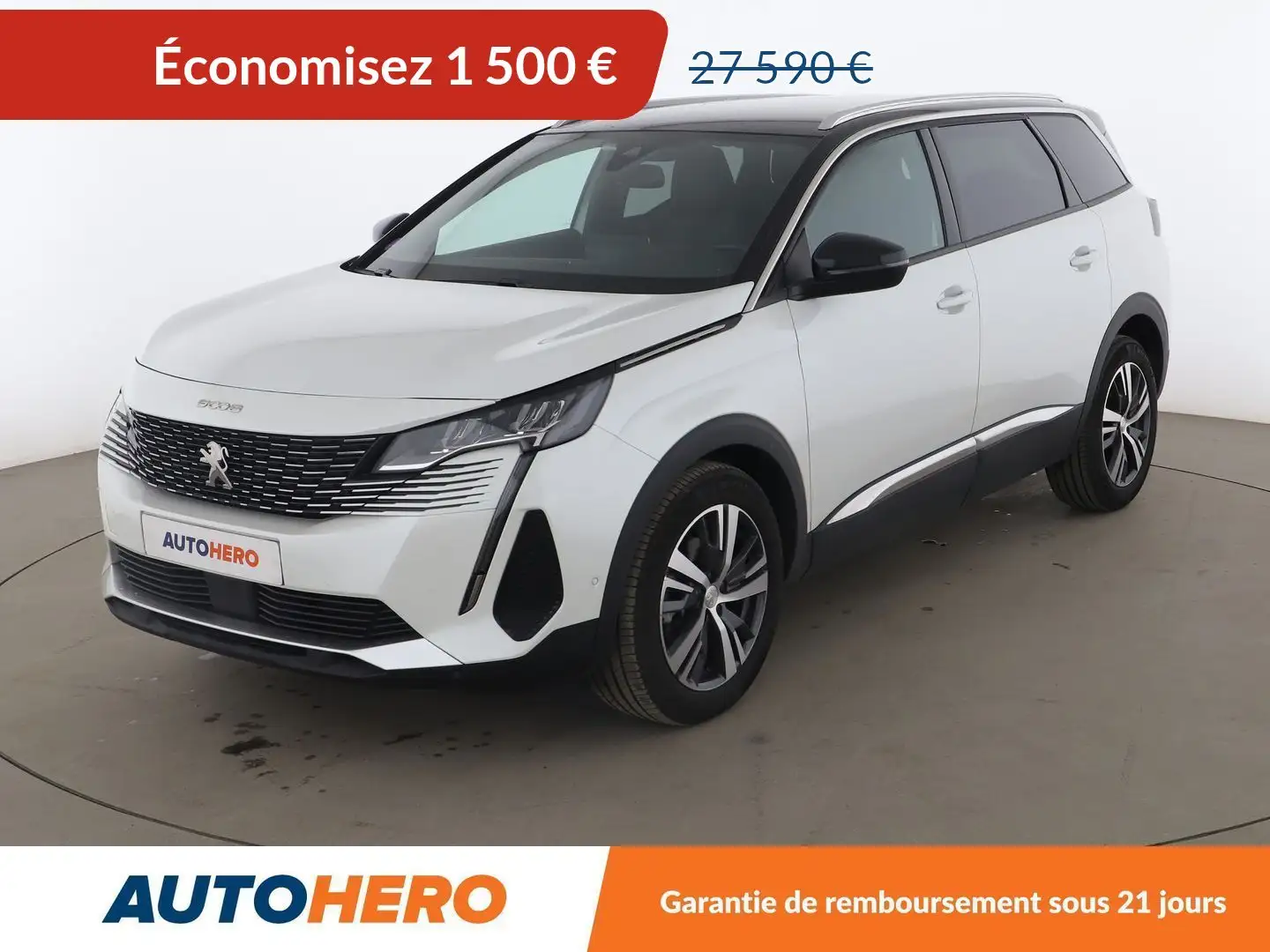 Peugeot 5008 1.2 PureTech Allure Pack EAT8 Blanc - 1