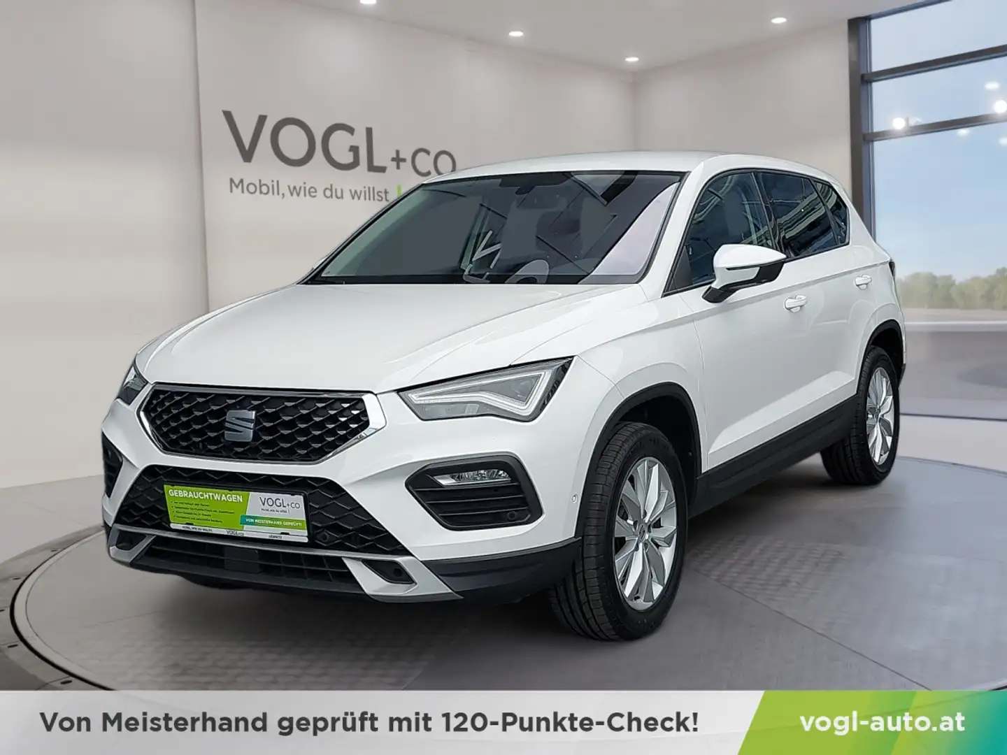 SEAT Ateca 2.0 TDI DSG Style 4WD Weiß - 1