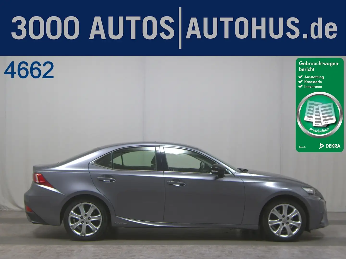 Lexus IS 300 h Excutive  T-Leder LED GSD RFK Shz Šedá - 1