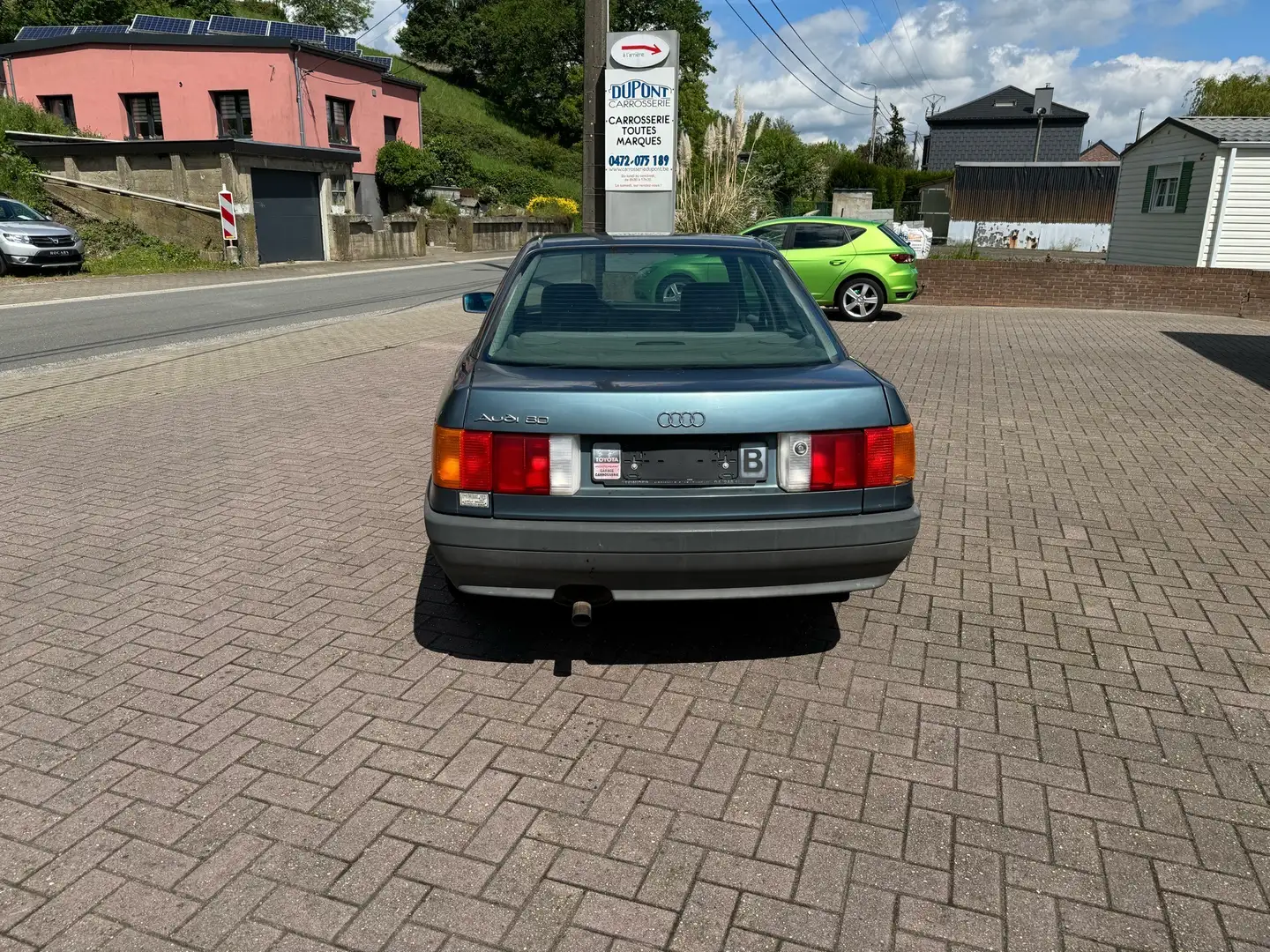 Audi 80 Bleu - 2