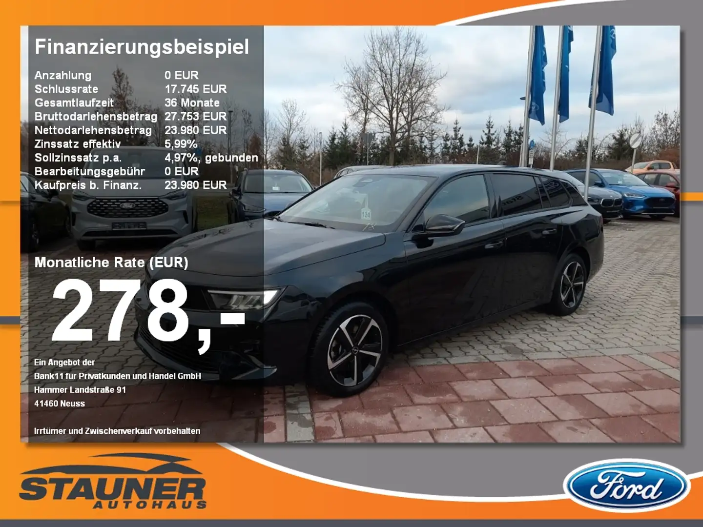 Opel Astra L Sports Tourer GS AHK Kamera Navi ACC Nero - 1