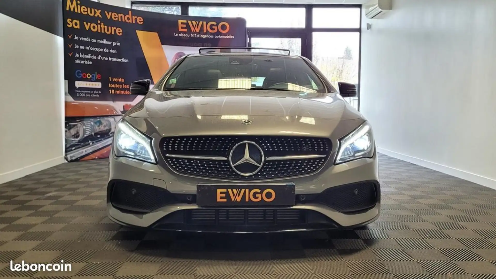 Mercedes-Benz CLA 220 Mercedes Classe 2.2 220 D 170 AMG LINE 7G-DCT BVA Gris - 2