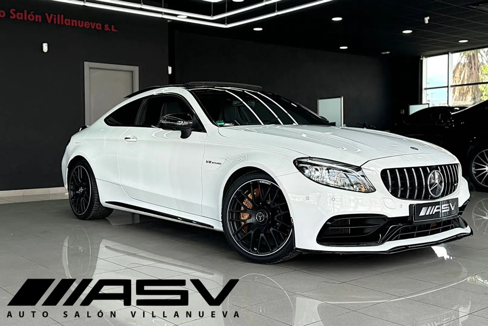 Mercedes-Benz C 63 AMG Coupé S Speedshift MCT 9G Blanco - 1