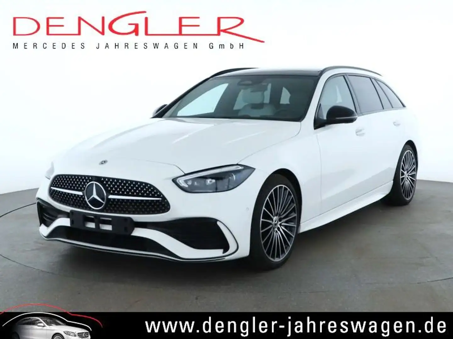 Mercedes-Benz C 180 T PANO*NIGHT*SOUND*360*DIGI LIGHT AMG Line Weiß - 1