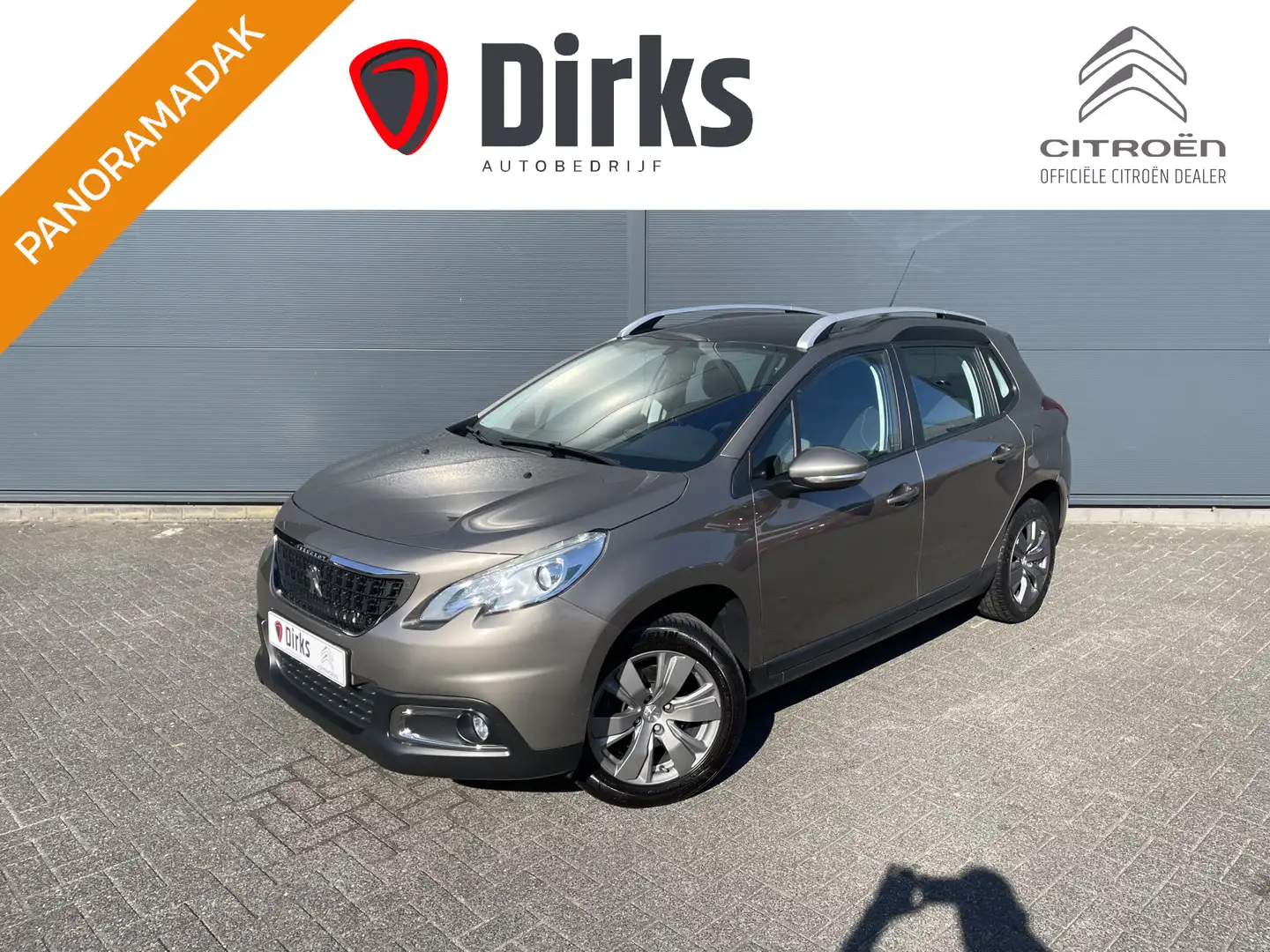 Peugeot 2008 110pk Allure (Panoramadak - Trekhaak - Apple Carpl Beige - 1