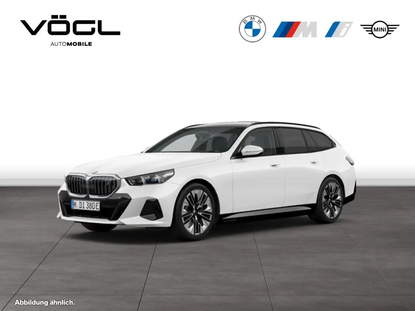 BMW i5 eDrive40 Touring M Sportpaket Head-Up Panoramadach Weiß - 1