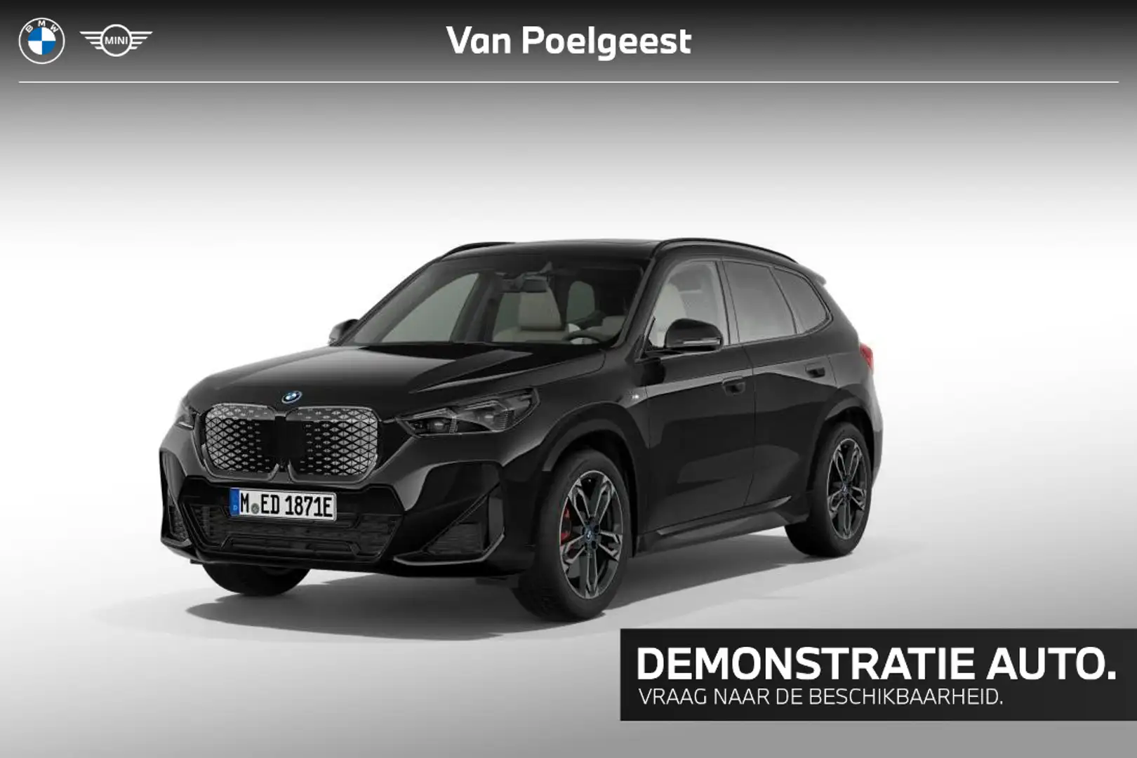 BMW iX1 eDrive20 M Sport Edition Innovation Pack - Beschik Noir - 1