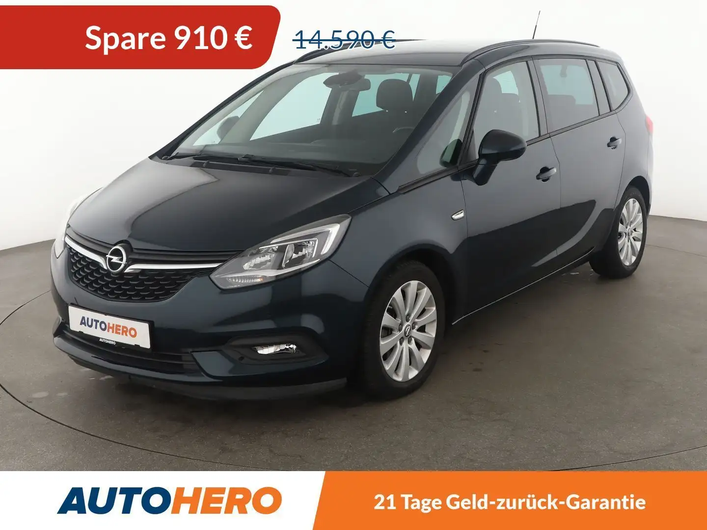 Opel Zafira Tourer 1.4 Turbo ON *TEMPO*PDC*SHZ*LHZ*ALU*KLIMA* Grün - 1