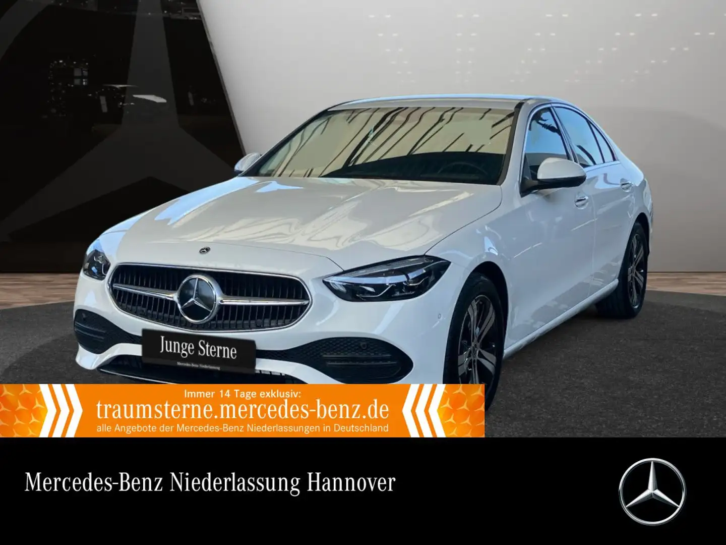 Mercedes-Benz C 180 AVANTG+AHK+LED+KAMERA+TOTW+KEYLESS+9G Weiß - 1