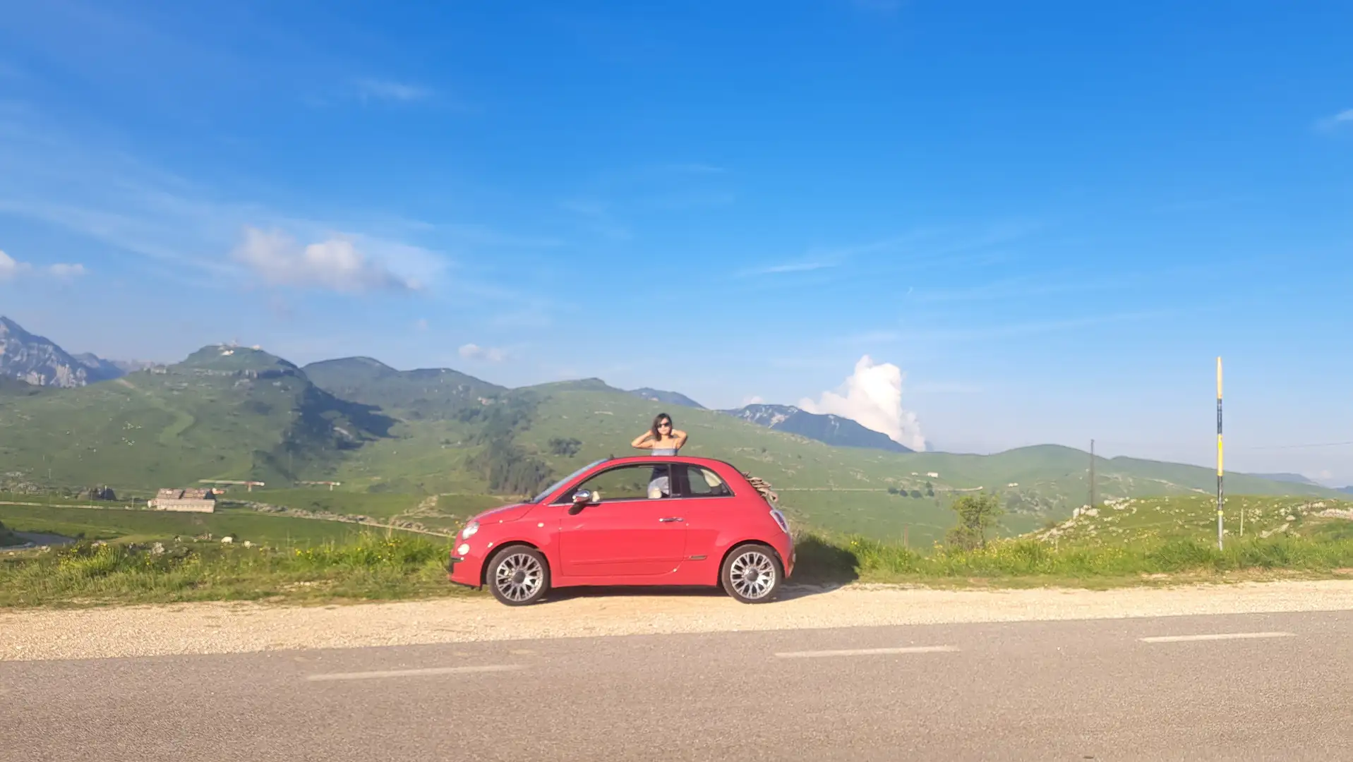 Fiat 500 Cabrio Rosso - 2