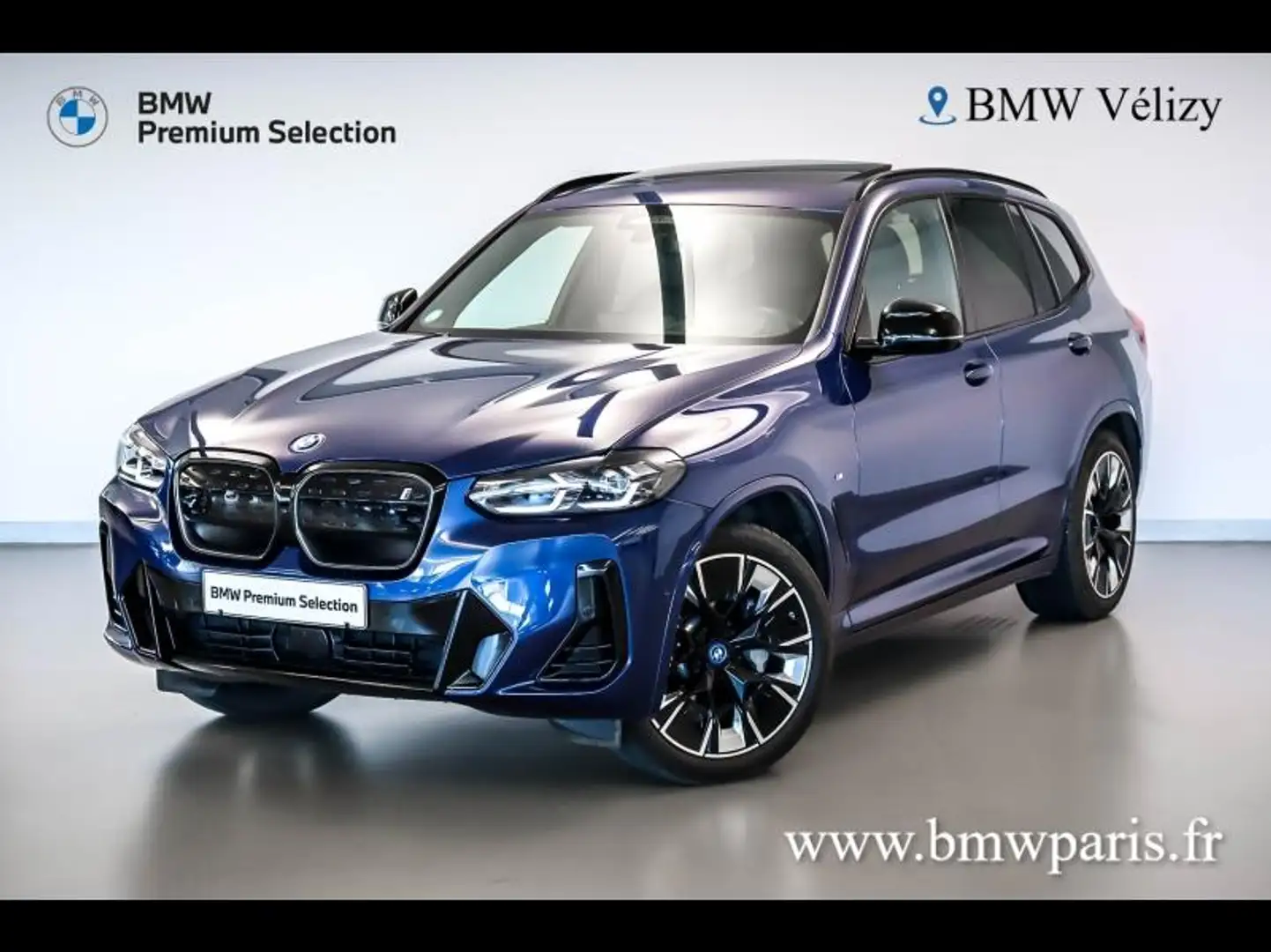 BMW iX3 M sport 286ch Impressive Bleu - 1
