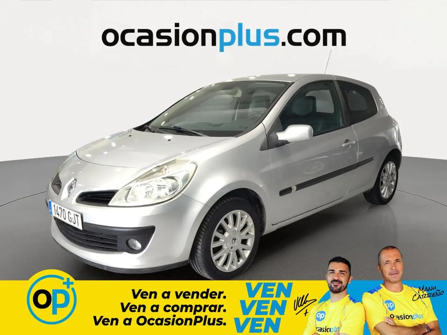Renault Clio 1.6 Exception2 Aut. Gris - 1
