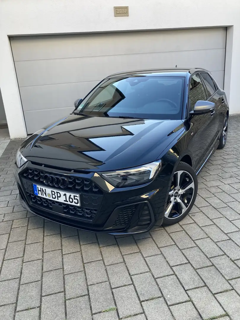 Audi A1 A 1 Sportback  40 TFSI S line 207 PS S-tronic, ACC Schwarz - 1