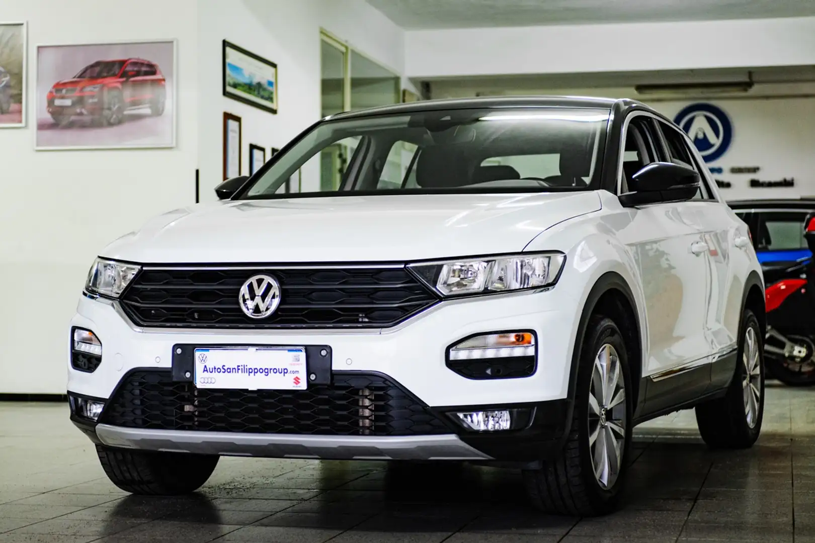 Volkswagen T-Roc T-Roc 1.6 tdi Style CLIAMTRONIC-CAR PLAY Weiß - 1