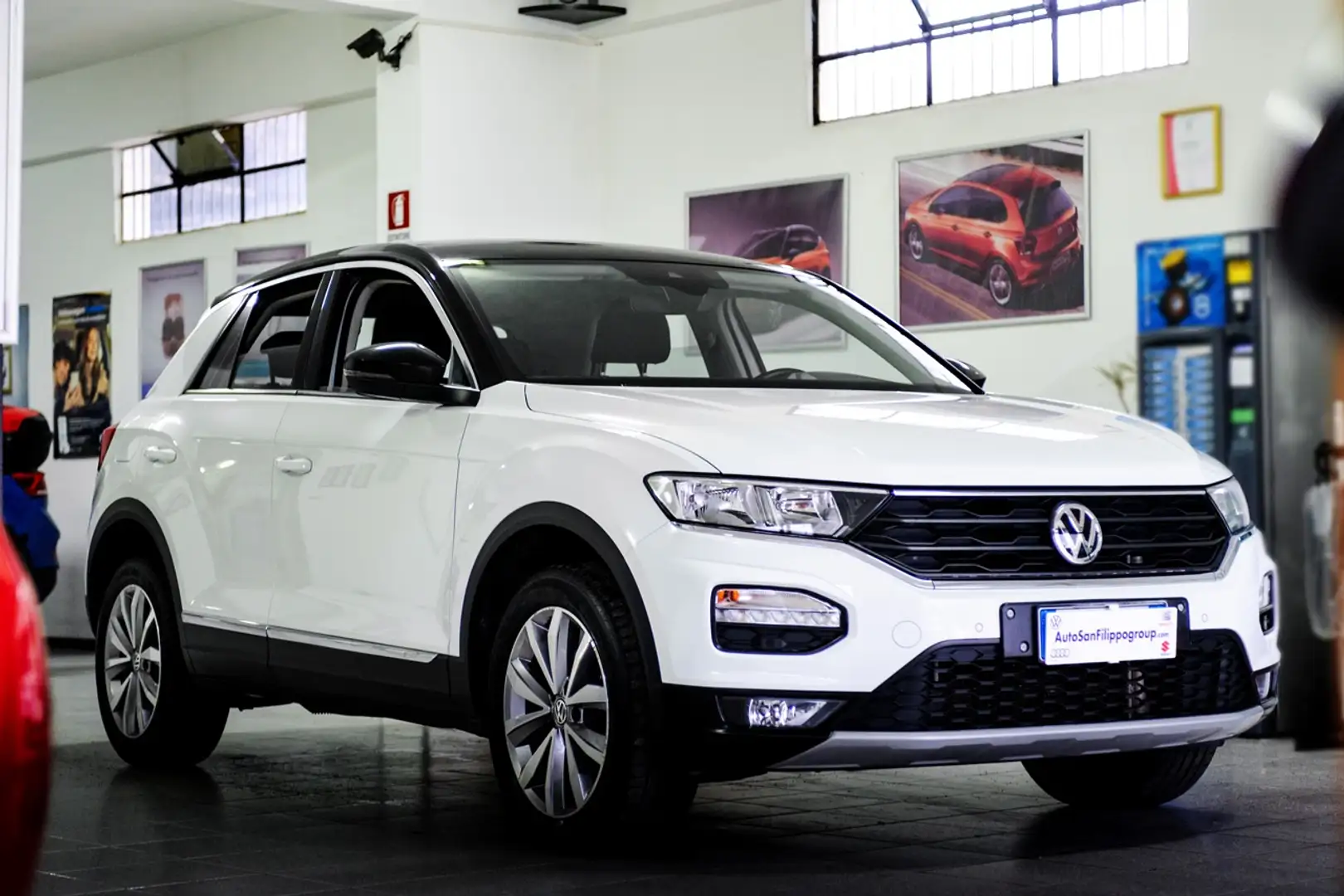 Volkswagen T-Roc T-Roc 1.6 tdi Style CLIAMTRONIC-CAR PLAY Weiß - 2