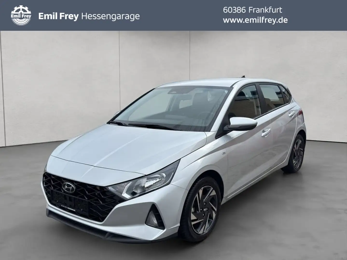 Hyundai i20 1.0 T-GDI 48V-Hybrid DCT Trend Silber - 1