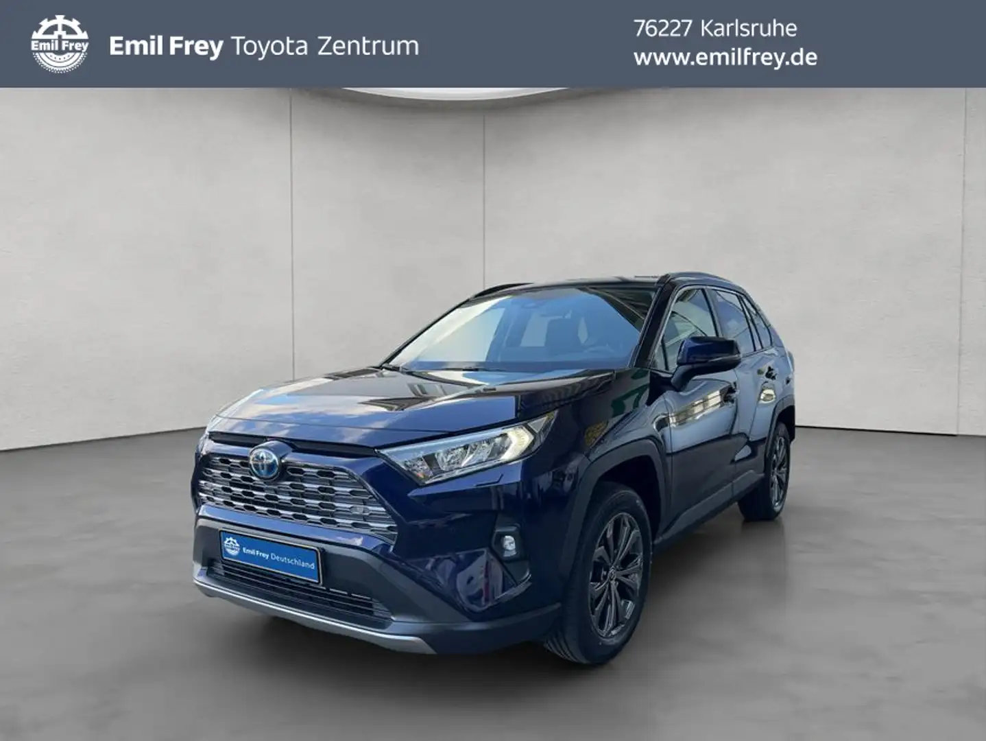 Toyota RAV 4 2.5 4x2 Hybrid Teamplayer 131 kW Tageszulass Blau - 1