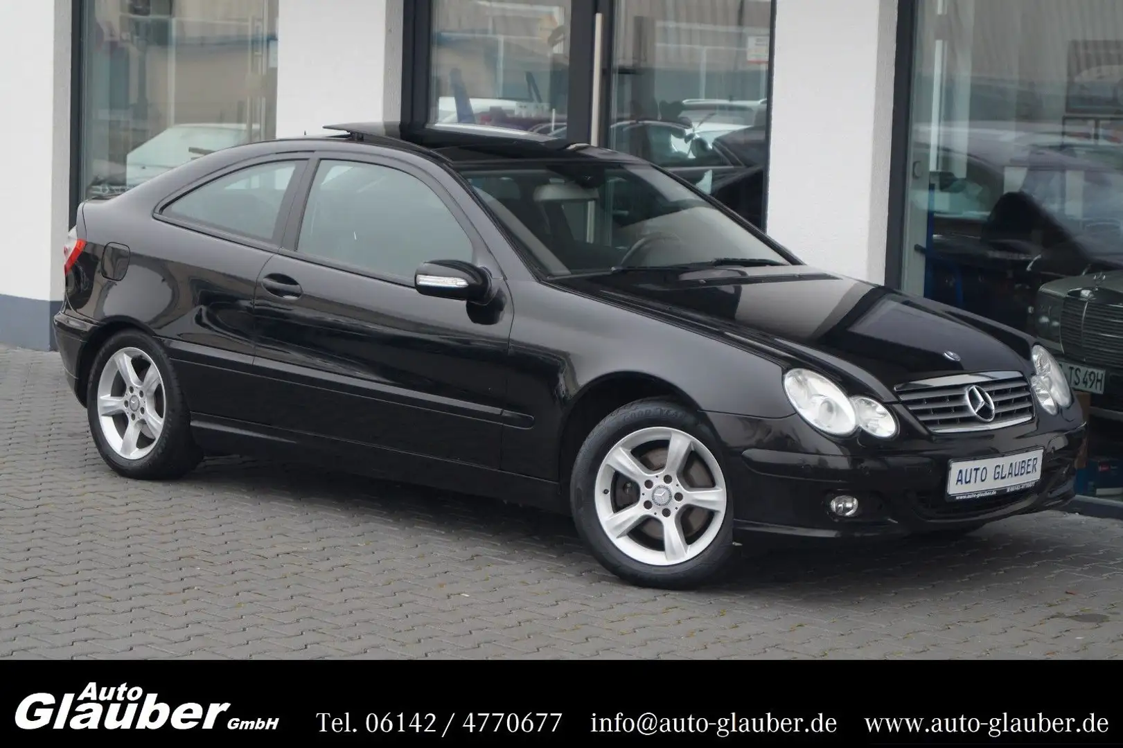 Mercedes-Benz C 230 Sportcoupe/Xenon/Panorama/SHZ/PTS/2.Hand Negro - 1