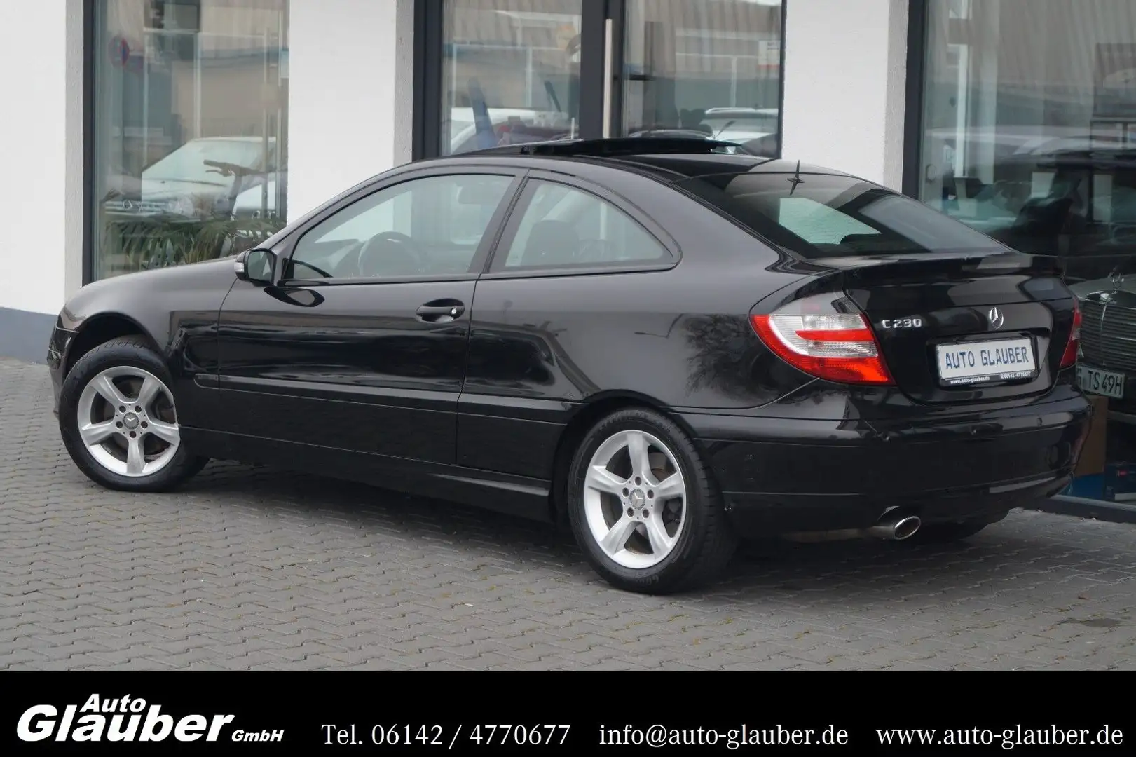 Mercedes-Benz C 230 Sportcoupe/Xenon/Panorama/SHZ/PTS/2.Hand Negro - 2