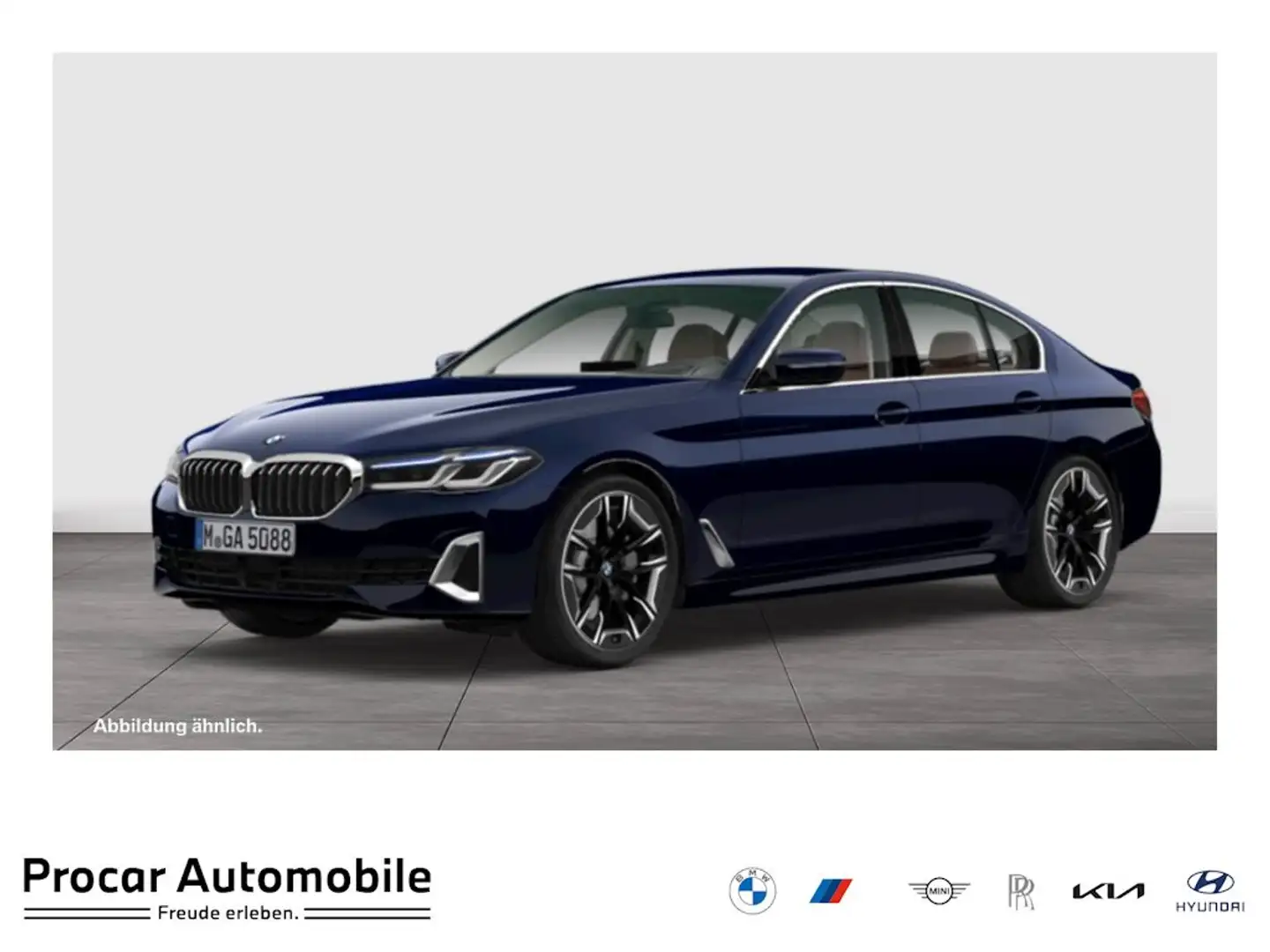 BMW 540 d xDrive H/K+AHK+HuD+STANDHZG+DA PROF+PA Albastru - 1