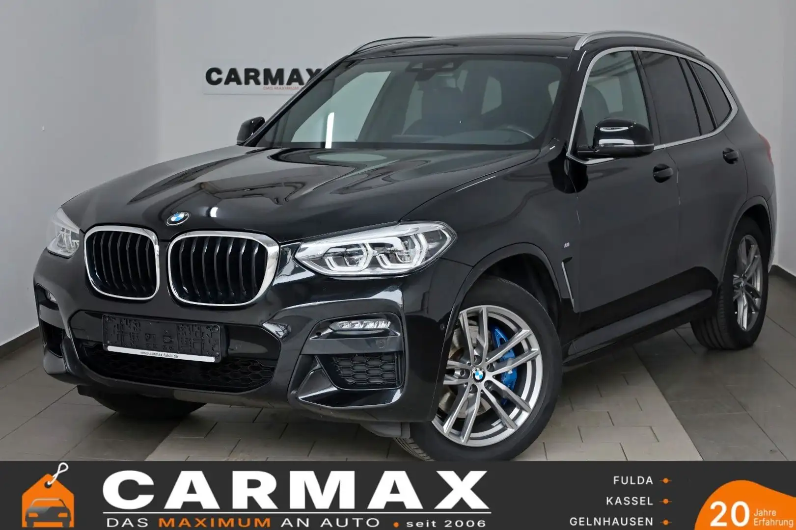 BMW X3 xDrive 30d M Sport Leder,Navi,LED,Panorama,SH Schwarz - 1