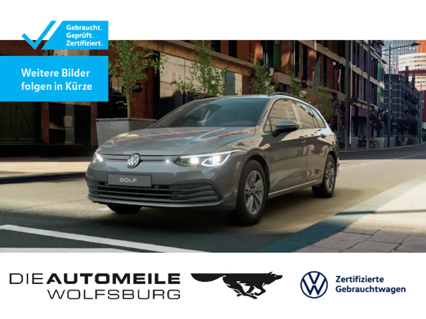 Volkswagen Golf Variant Golf 8 VIII Variant 2.0 TDI DSG Life Rückfahrkam Grau - 1