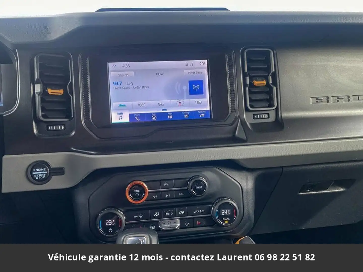 Ford Bronco Badlands Advanced 4P 4X4 Tout compris hors homolog Argent - 2