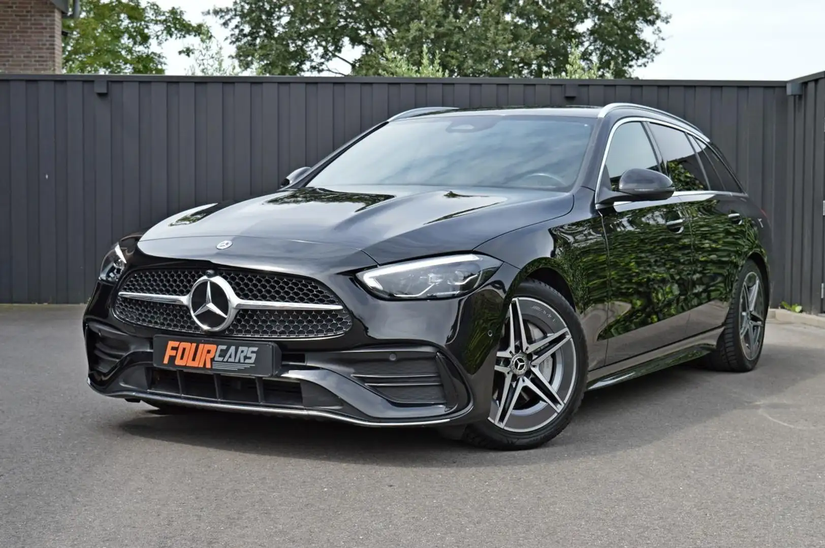 Mercedes-Benz C 200 Estate AMG Line | 2021 | 42.900 KM | Achteruitrijc Noir - 2