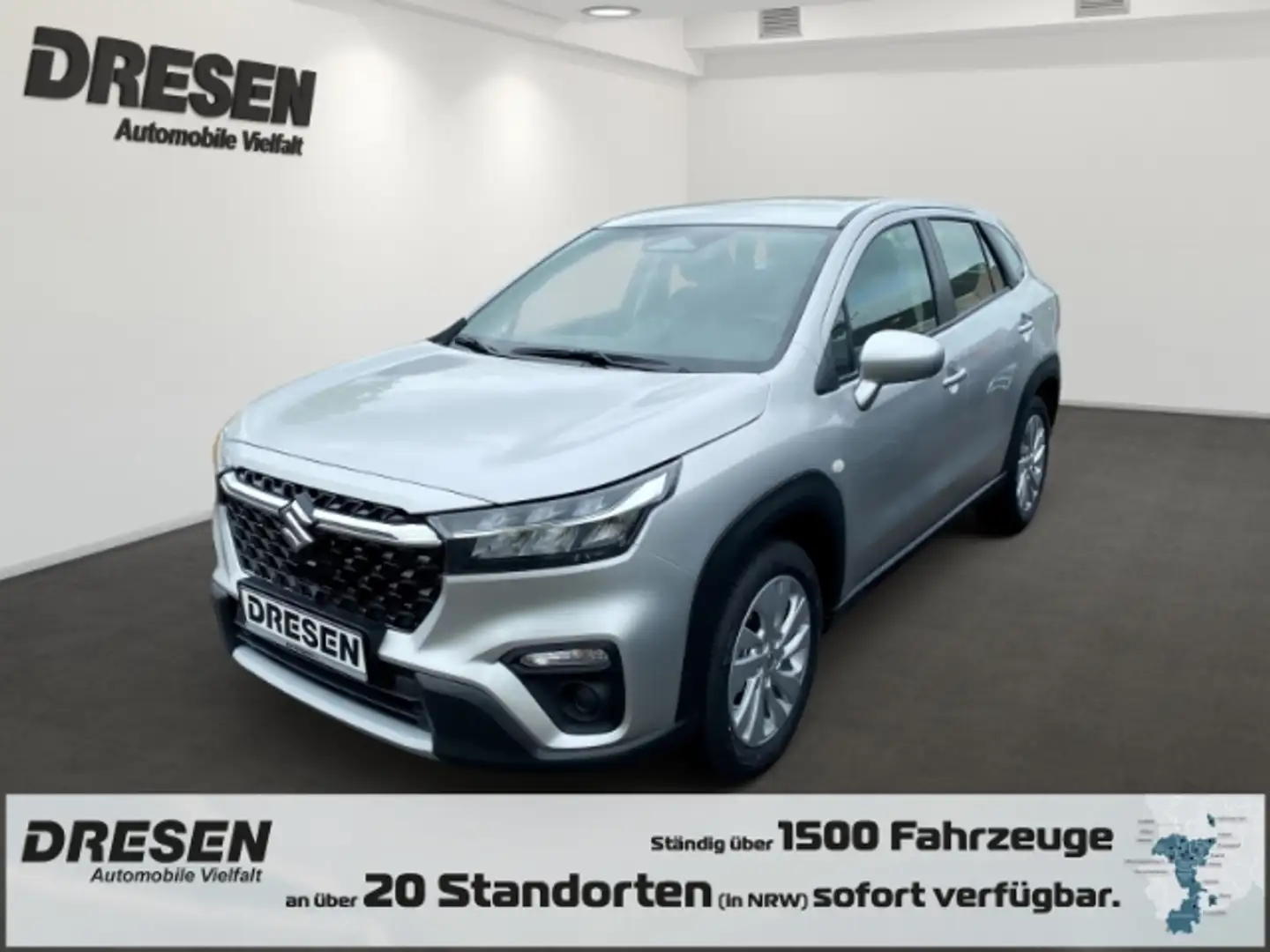 Suzuki SX4 S-Cross 1.4 Edition Navi Tempomat 5 Jahre Garantie Zilver - 1