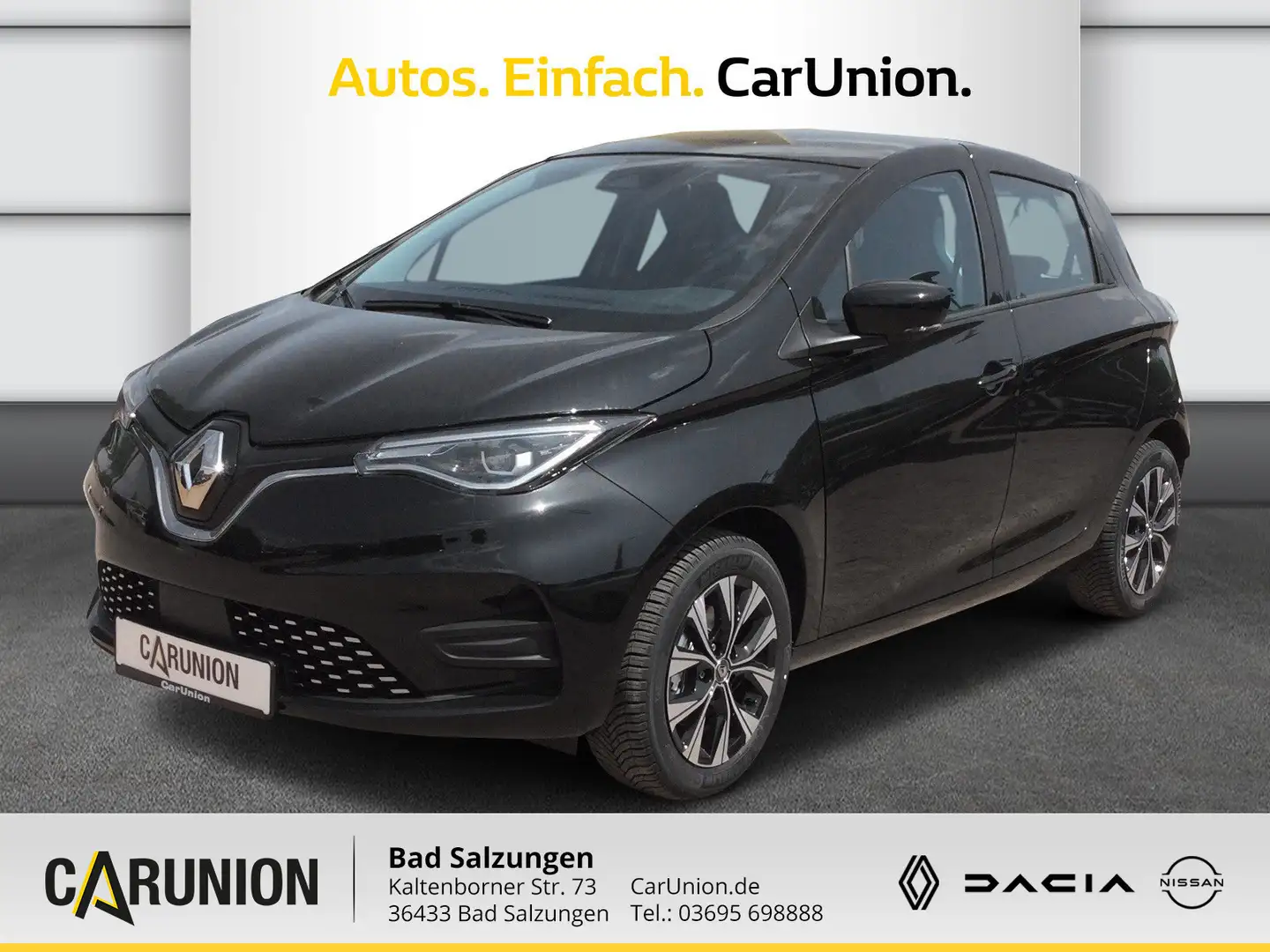 Renault ZOE E-Tech 100% elektrisch EV50 110hp Czarny - 1