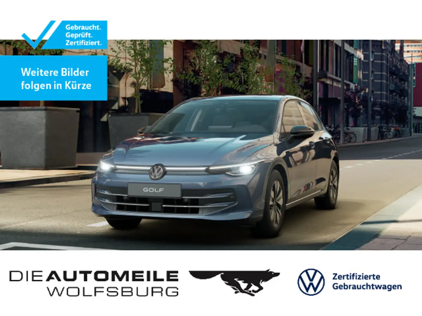 Volkswagen Golf 8 VIII 1.5 eTSI DSG Goal Matrix/ACC/AHK Blau - 1
