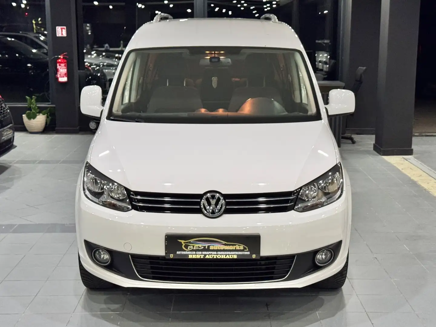 Volkswagen Caddy Comfortline Team Edition*7Sitze*PDC*NAVİ Weiß - 2