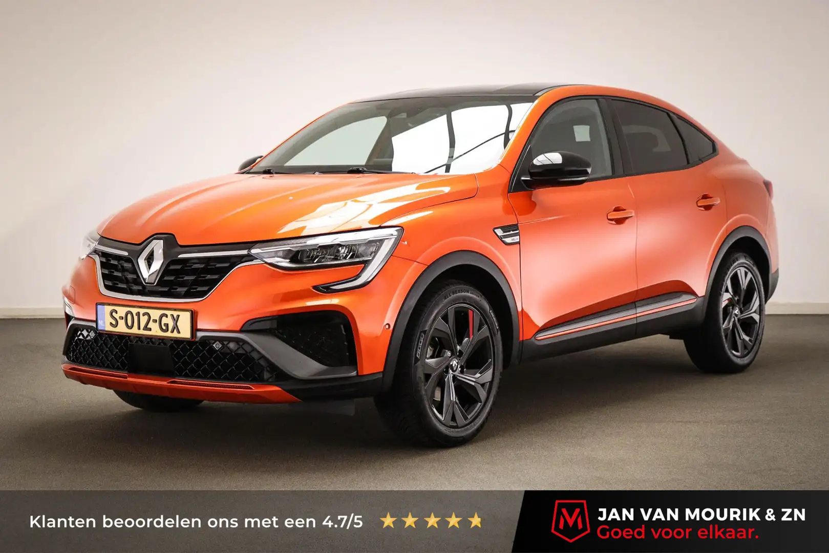Renault Arkana 1.6 E-Tech Hybrid 145 R.S. Line | LOOK PACK | STUU Oranje - 1
