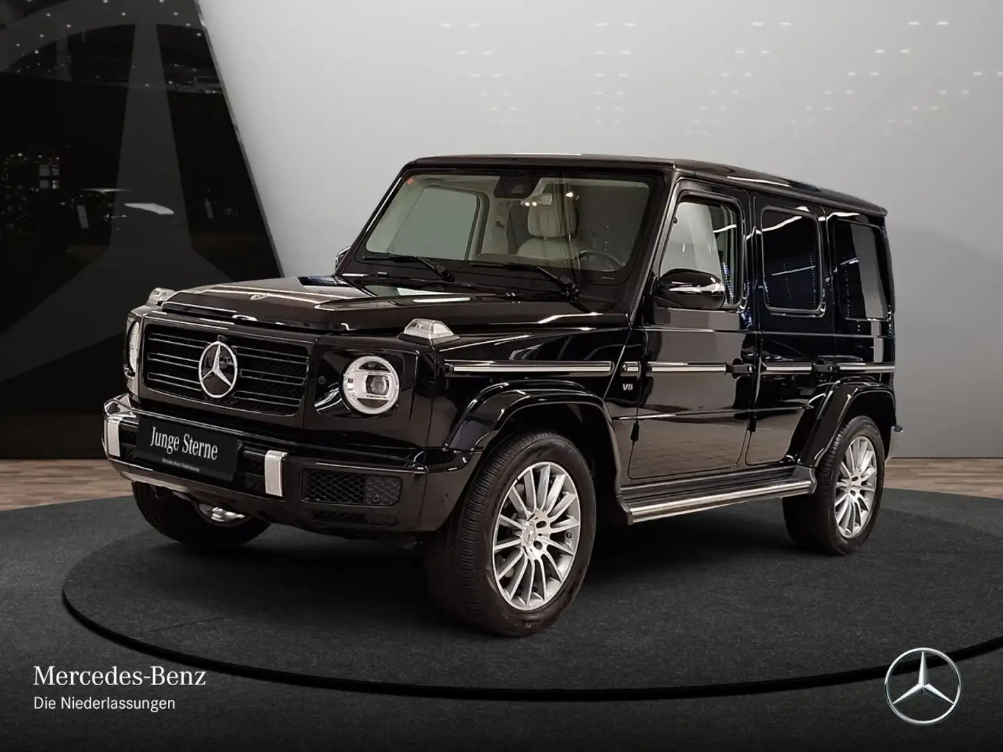Mercedes-Benz G 500 AMG+GSD+360+AHK+MULTIBEAM+STHZG+BURMESTER+9G Schwarz - 2