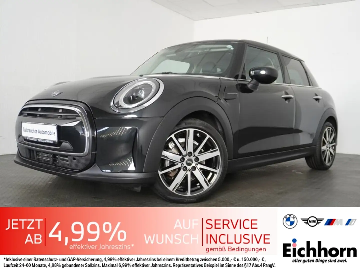 MINI Cooper 5-Türer *SPORTSITZE.NAVI.LEDER.LED-SW* Noir - 1