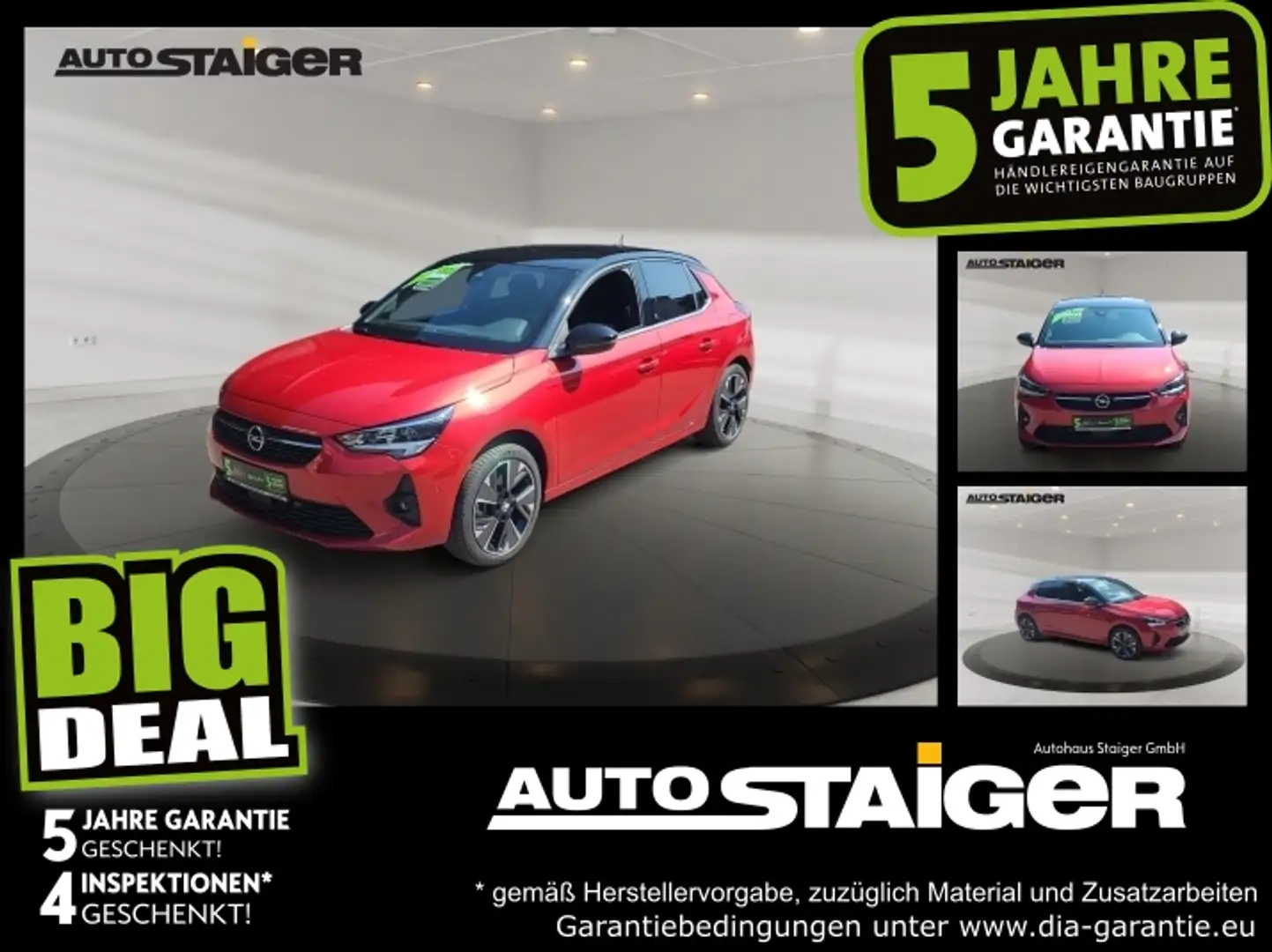 Opel Corsa F e  GS Parksensoren*Kamera*Winterpaket Rosso - 1
