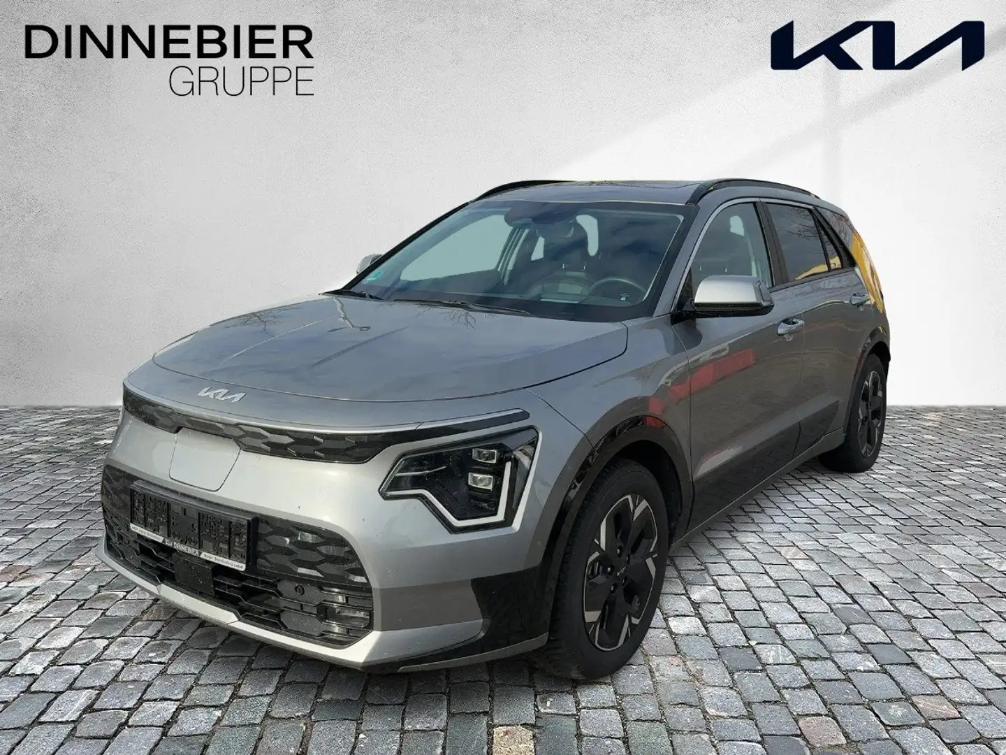 Kia Niro EV INSPIRATION + Glasdach + SHZ 360-CAM + ACC Grau - 2