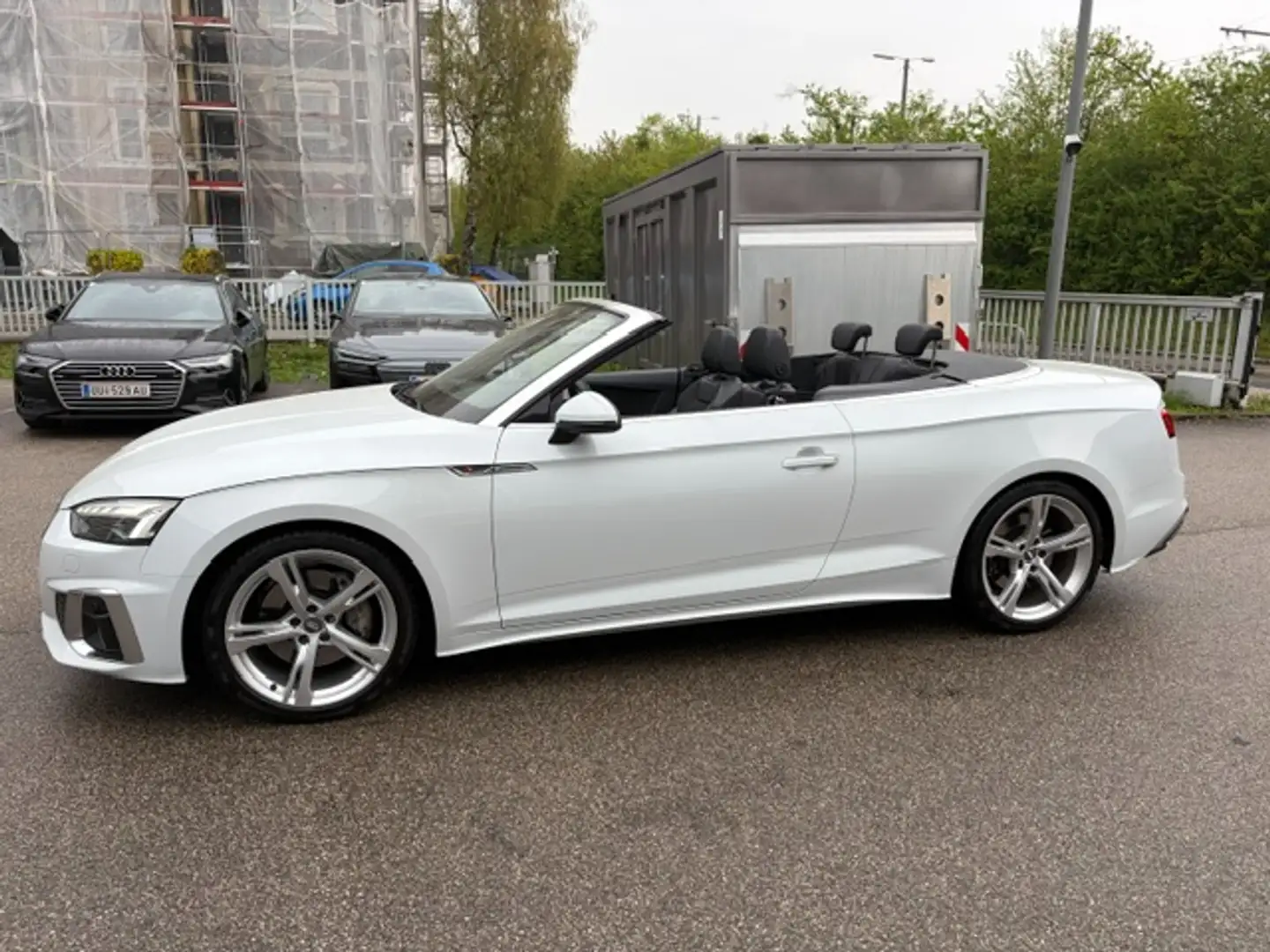Audi A5 A5 Cabrio 45 TFSI quattro S-line S-tronic S-line Weiß - 2