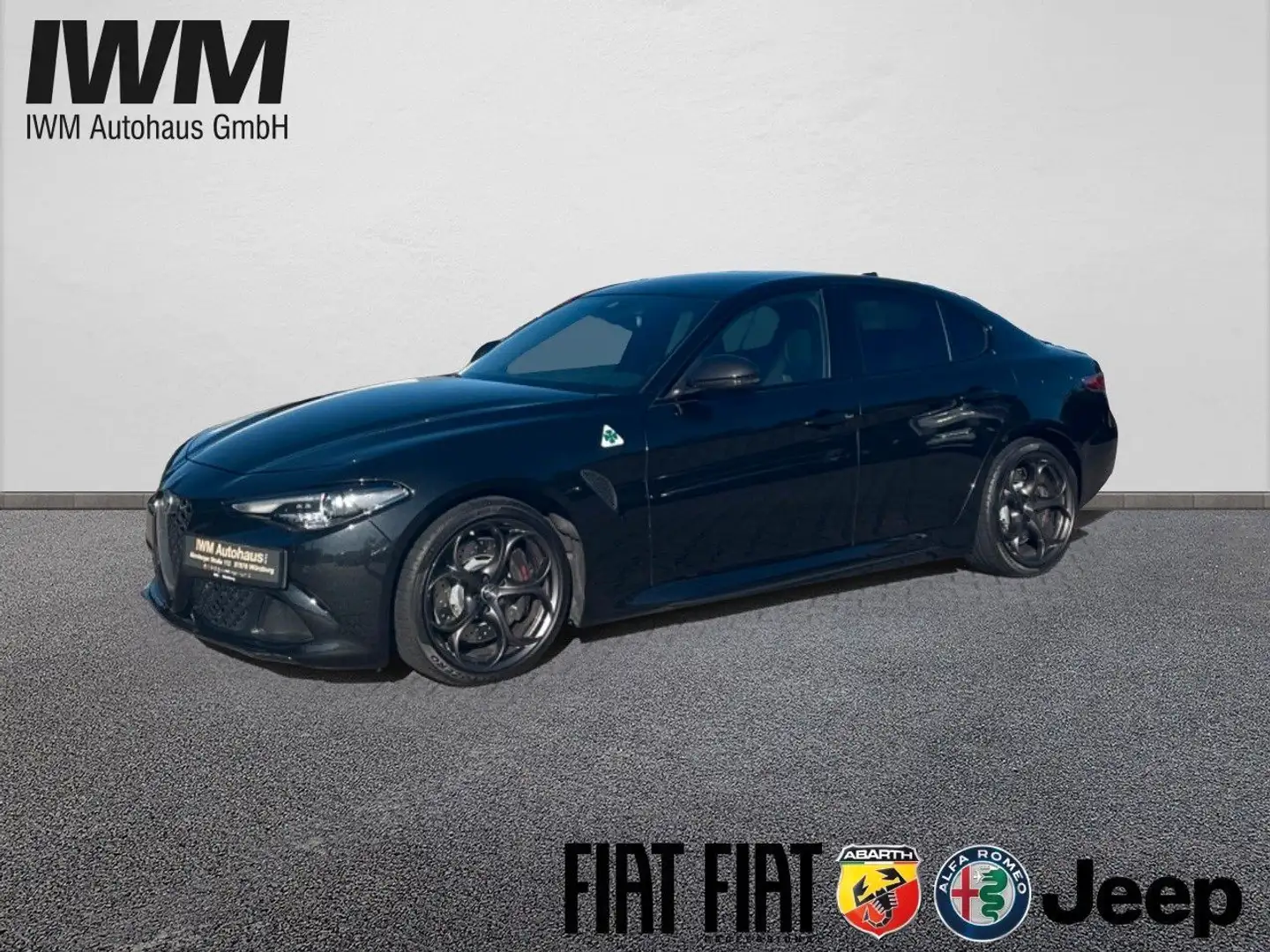 Alfa Romeo Giulia Quadrifoglio Sparco, Assistenz NP: 93.640 Schwarz - 1