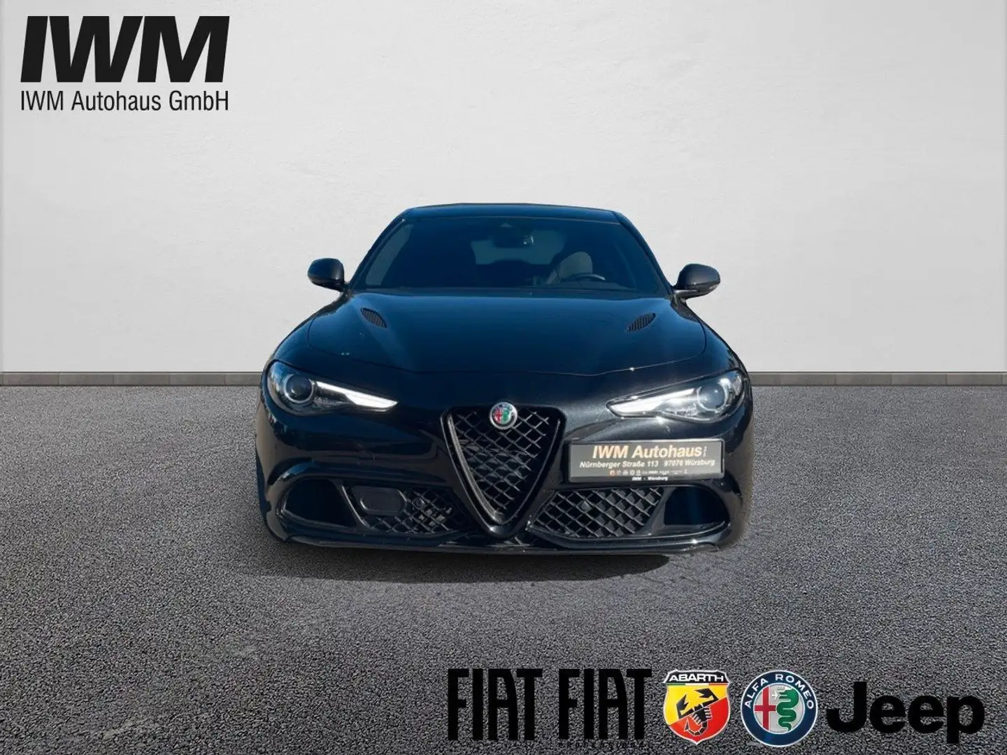 Alfa Romeo Giulia Quadrifoglio Sparco, Assistenz NP: 93.640 Schwarz - 2